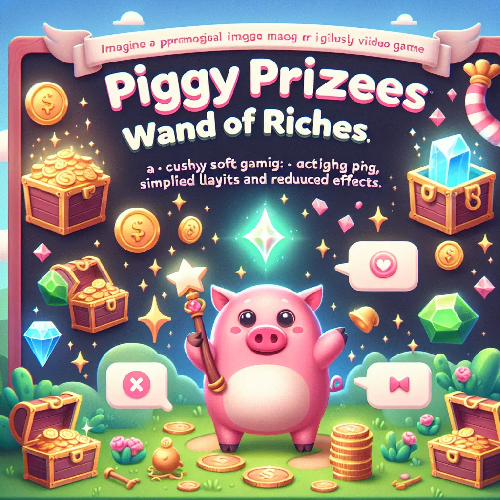 Piggy Prizes Wand of Riches slot game